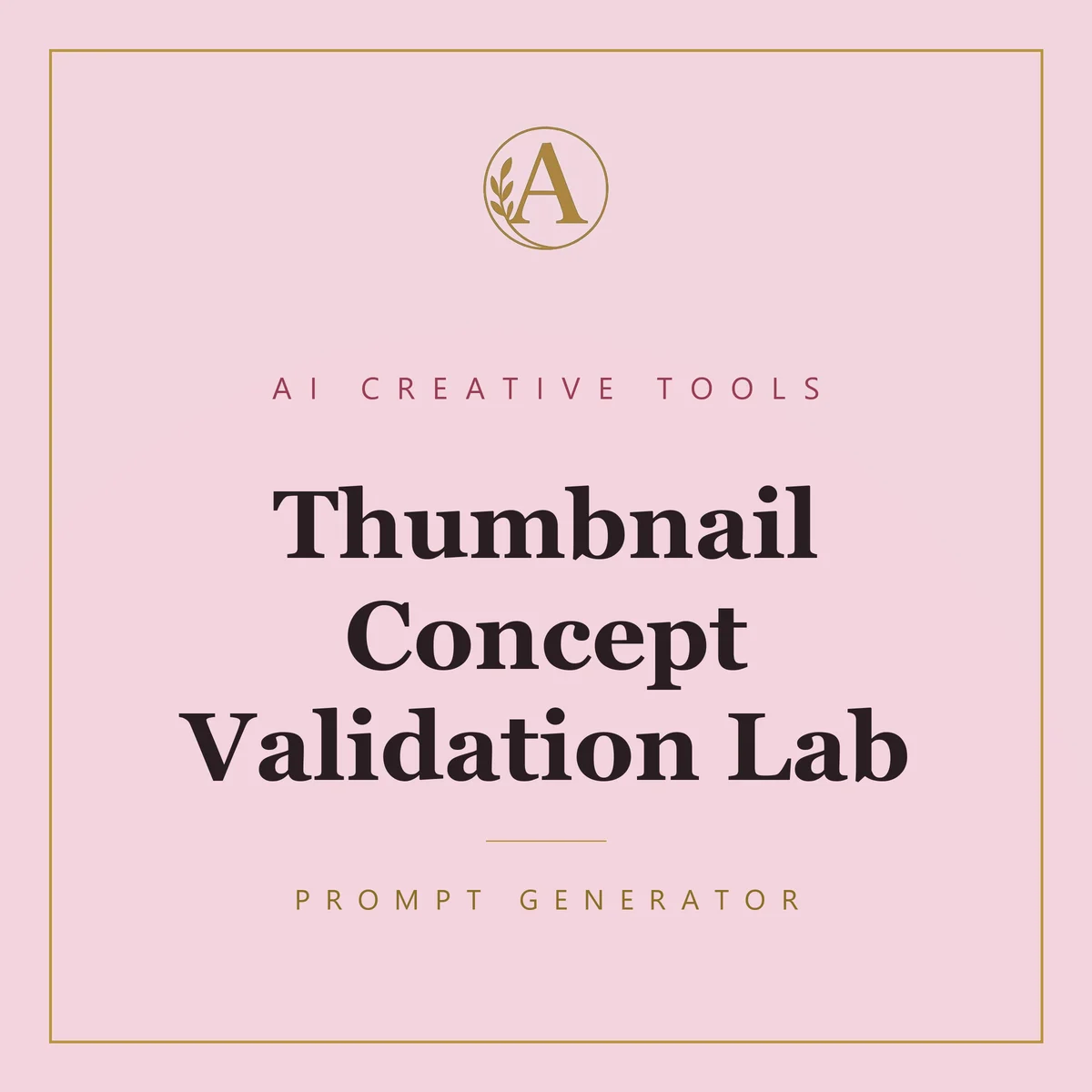 Thumbnail Concept Validation Lab