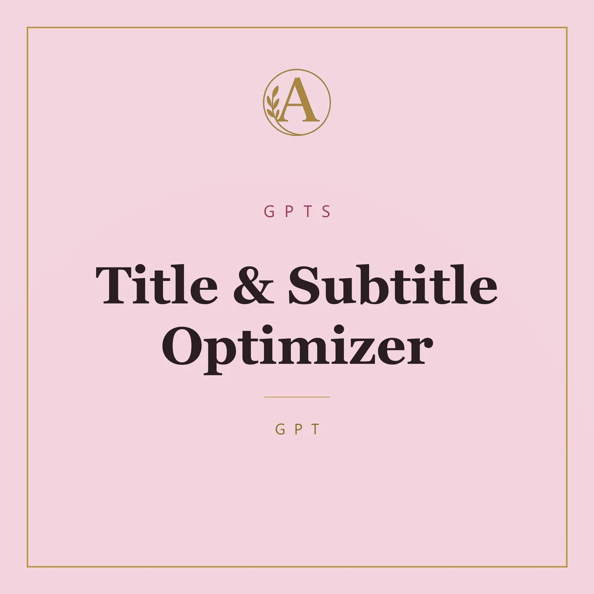 Title & Subtitle Optimizer