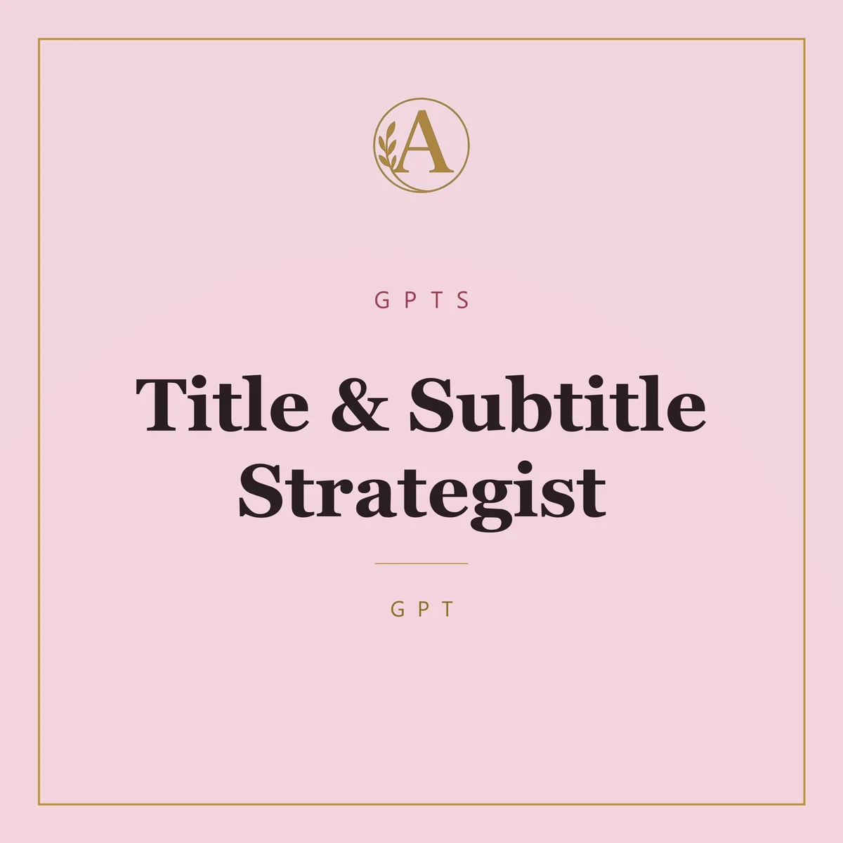 Title & Subtitle Strategist