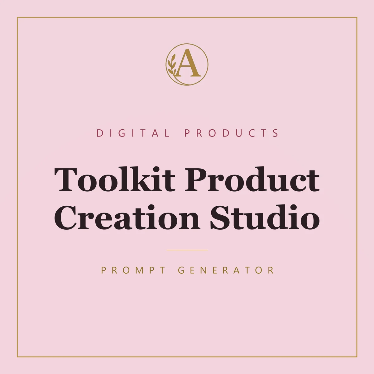 Toolkit Product Creation Studio