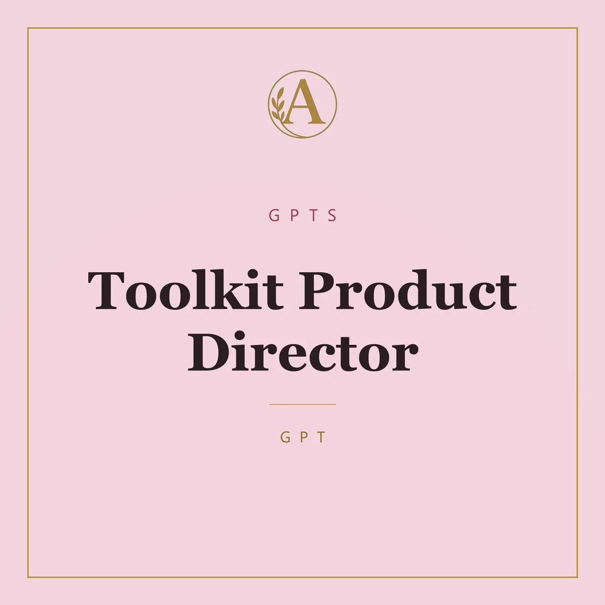 Toolkit Product Director