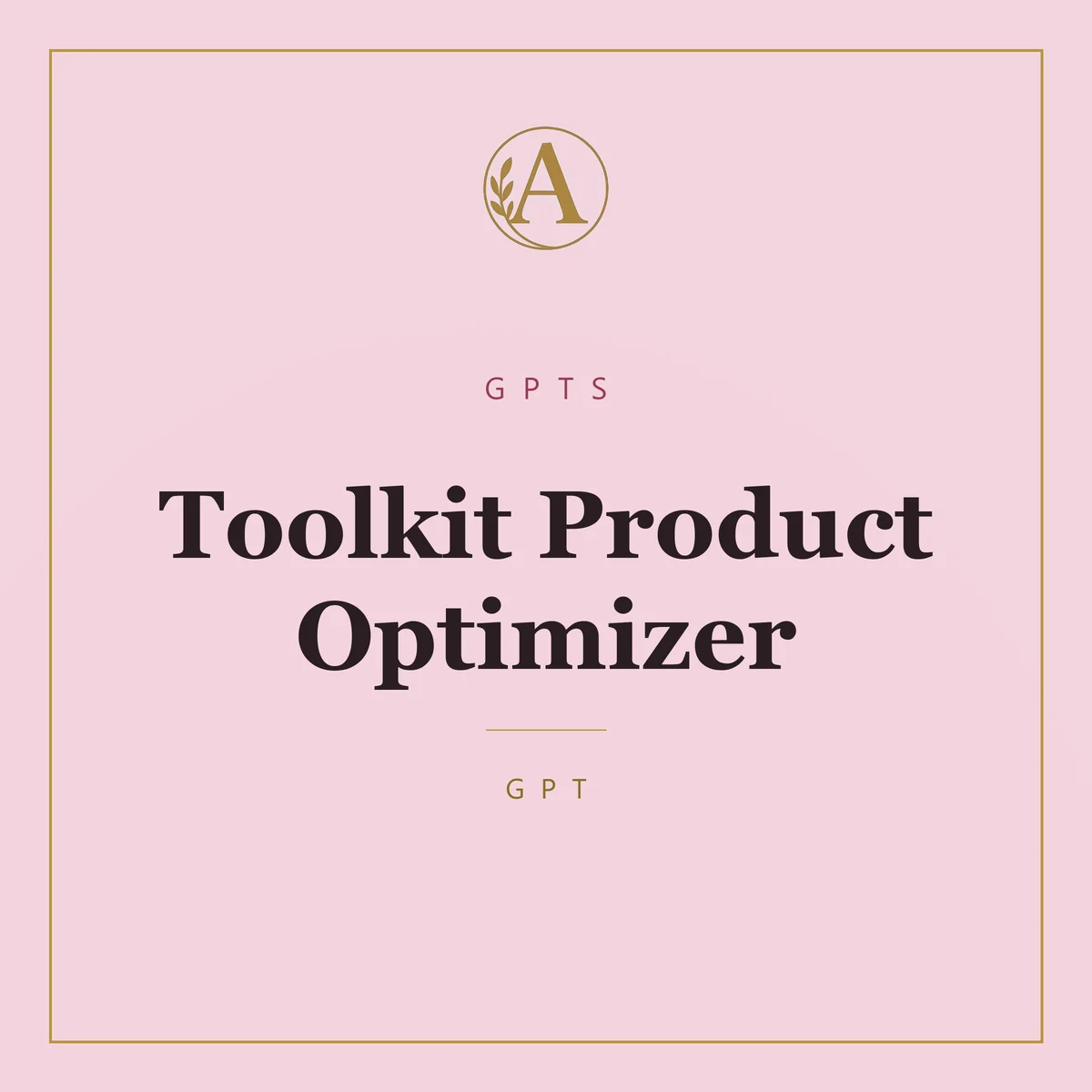 Toolkit Product Optimizer