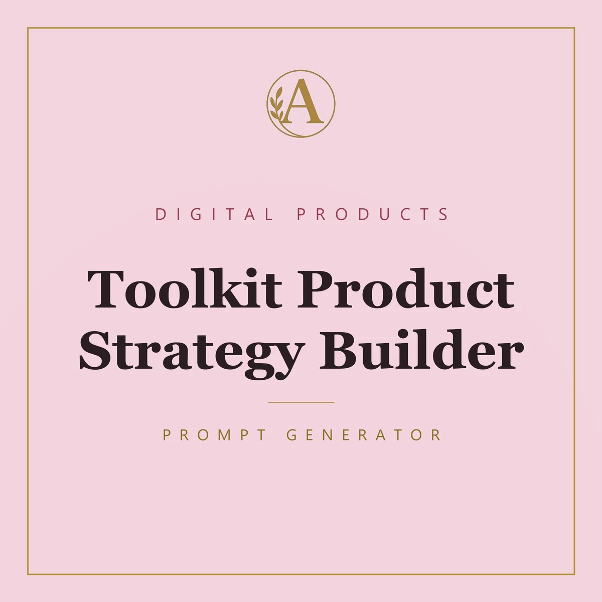 Toolkit Product Strategy Builder