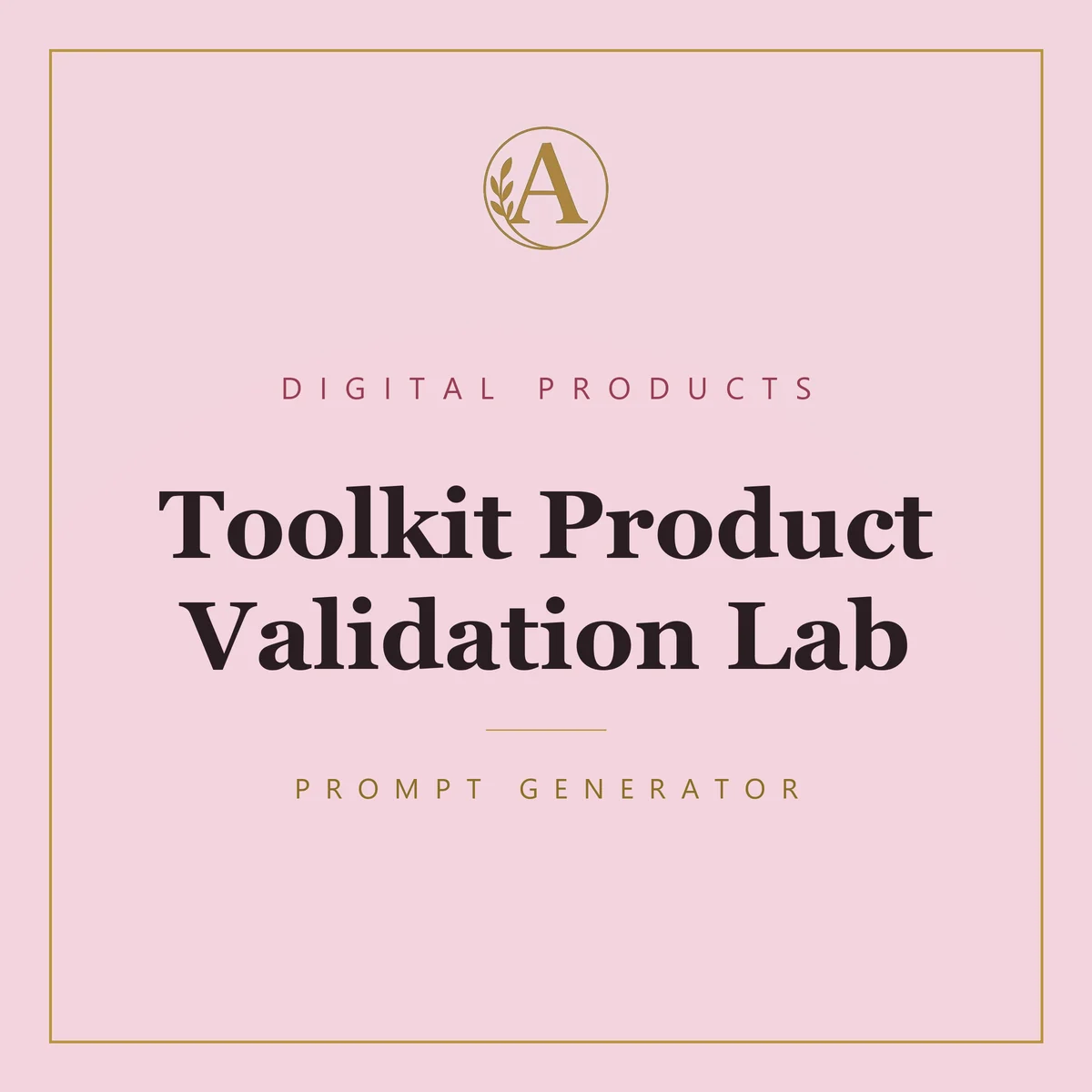 Toolkit Product Validation Lab
