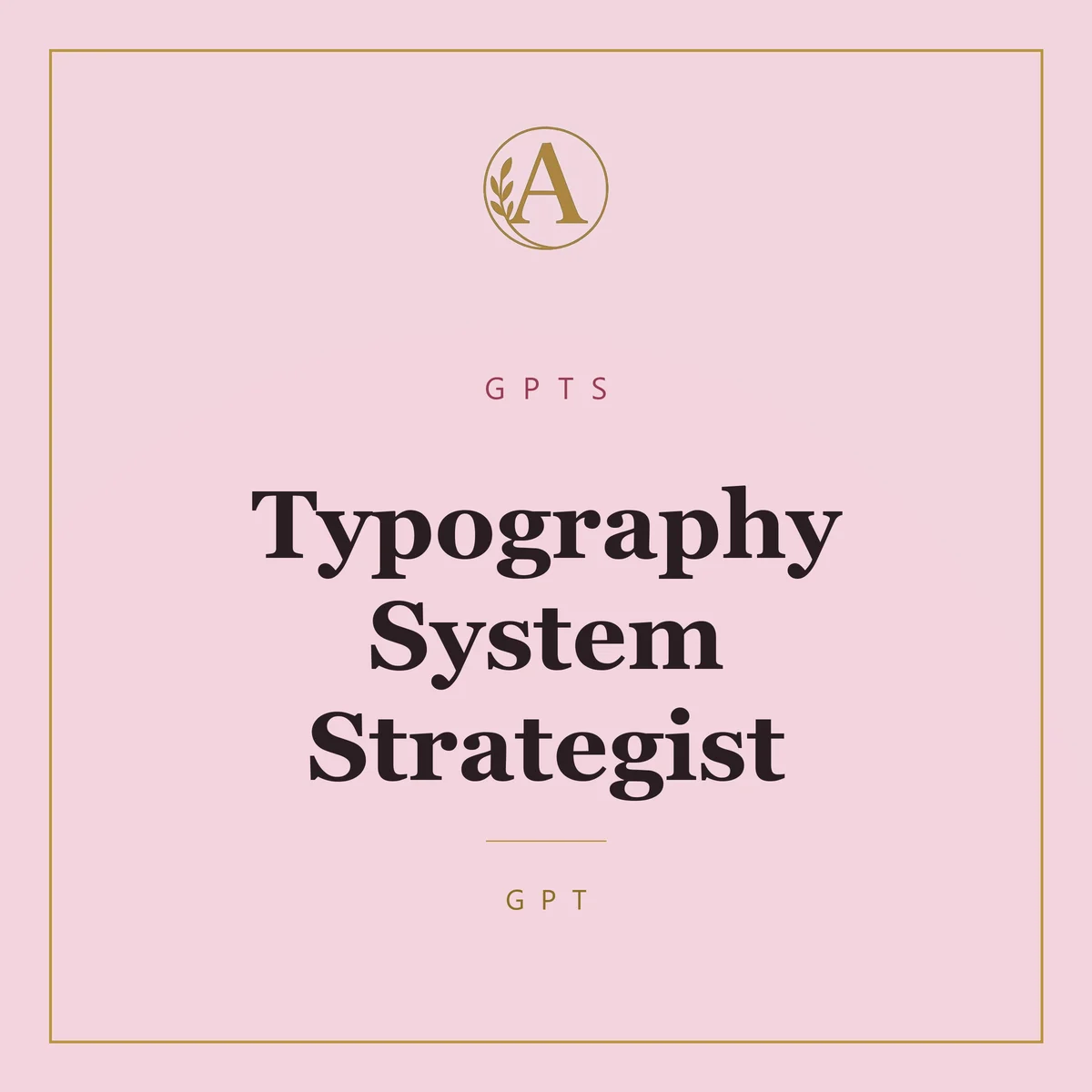 Typography System Strategist
