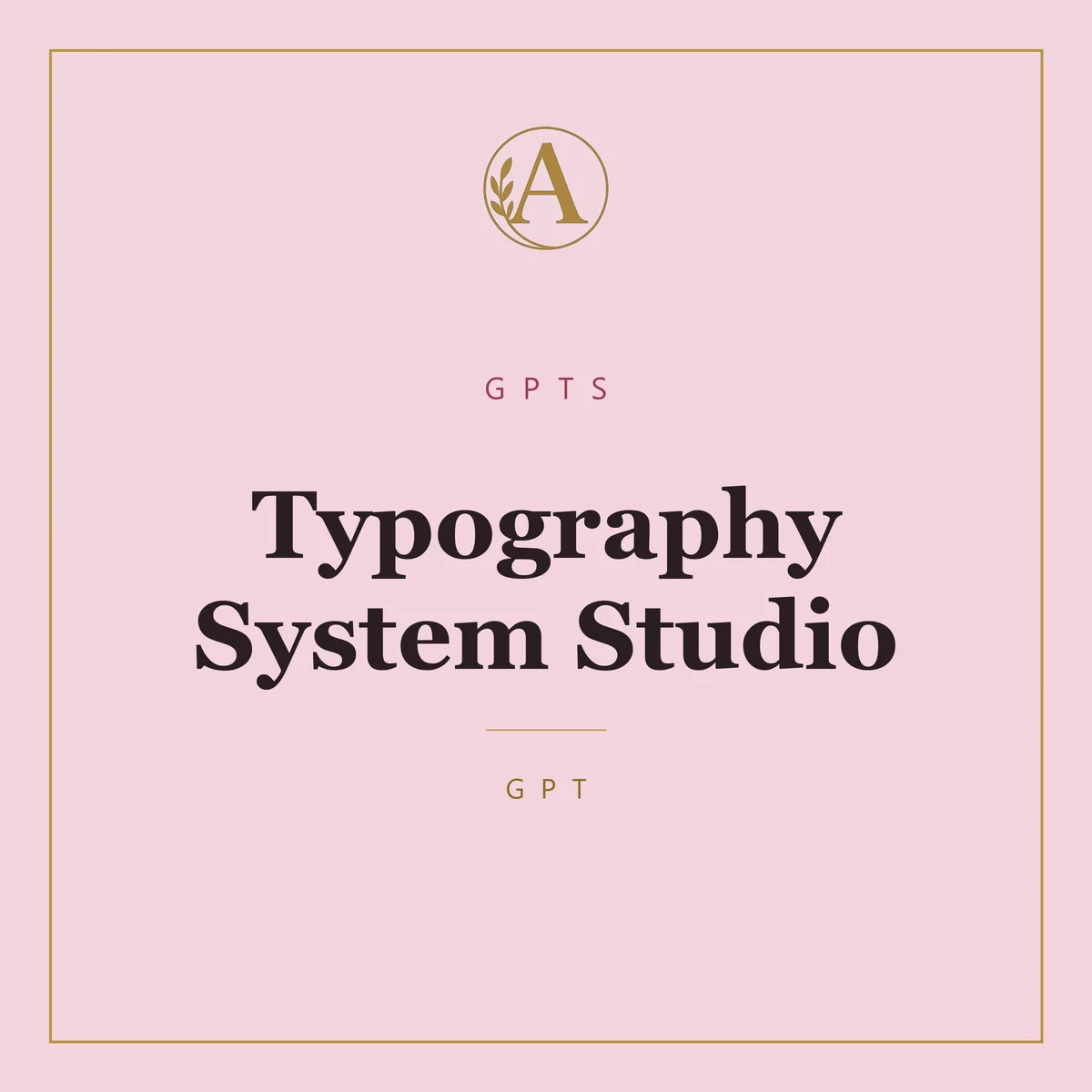 Typography System Studio