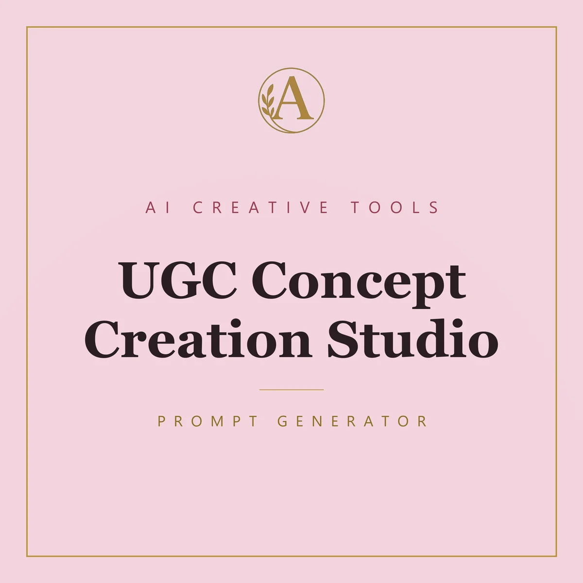 UGC Concept Creation Studio