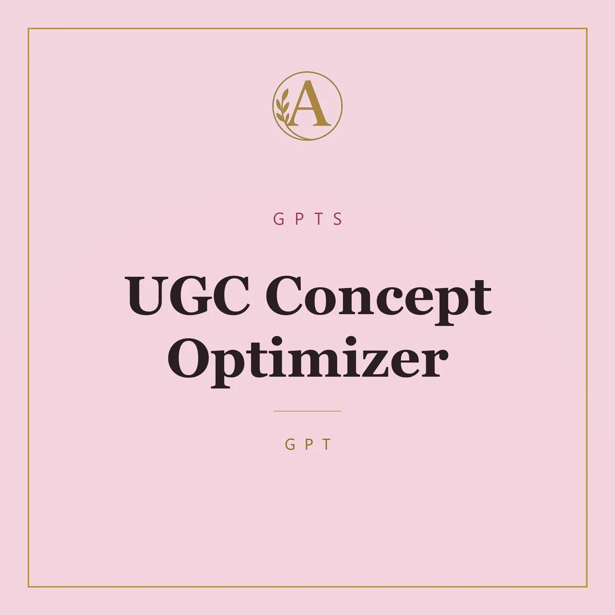 UGC Concept Optimizer