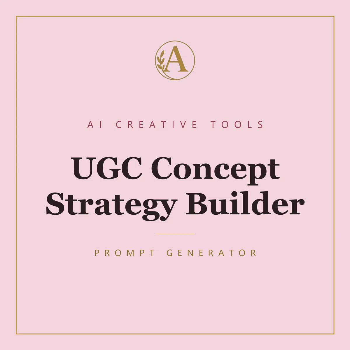 UGC Concept Strategy Builder