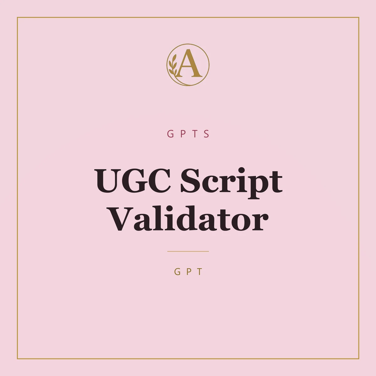 UGC Script Validator
