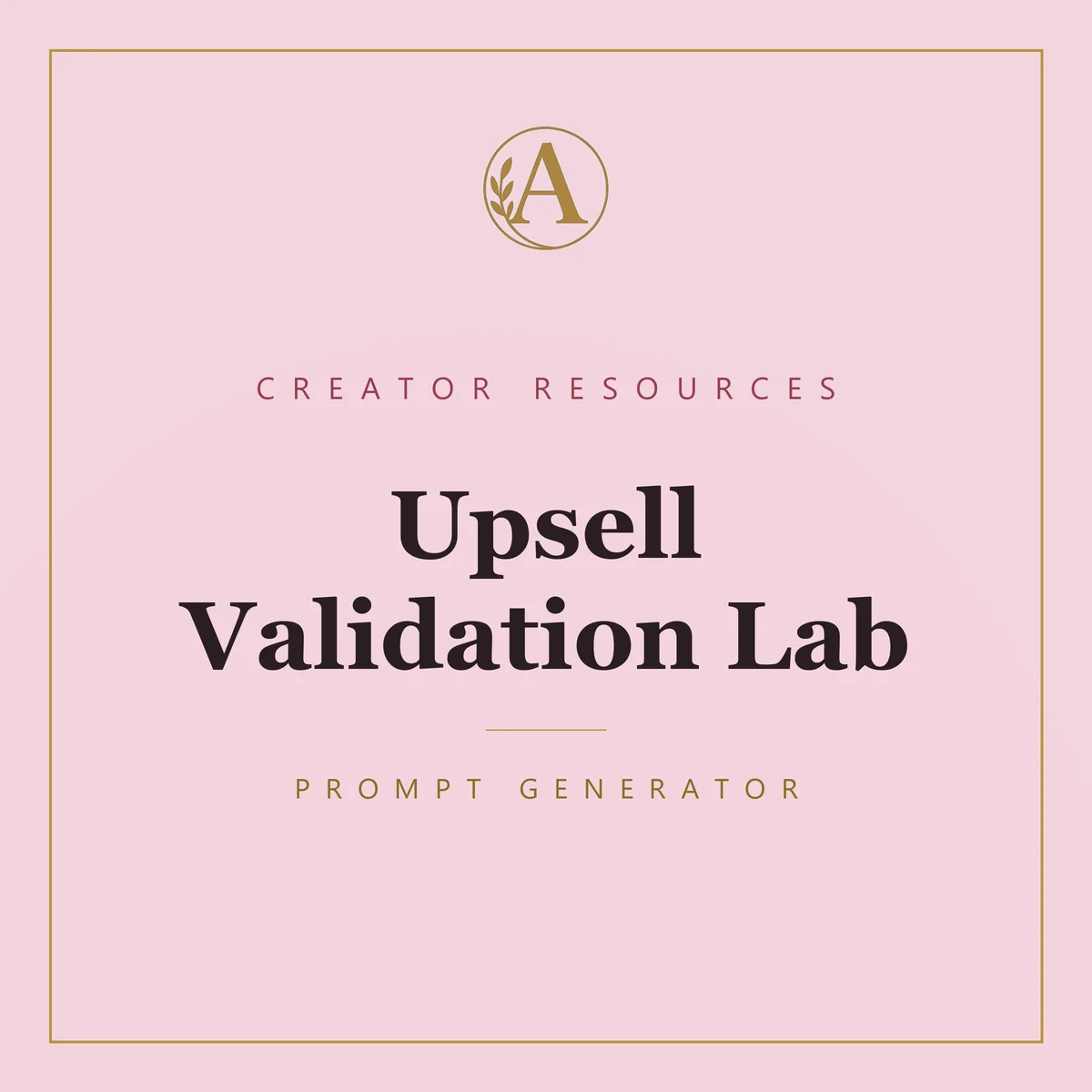 Upsell Validation Lab