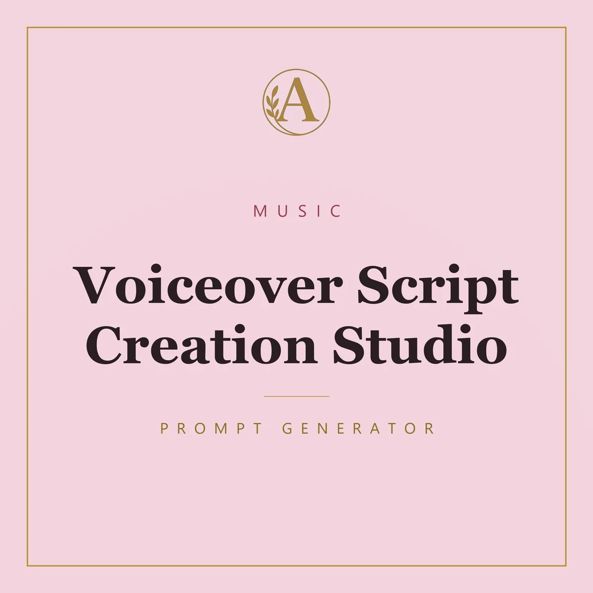 Voiceover Script Creation Studio
