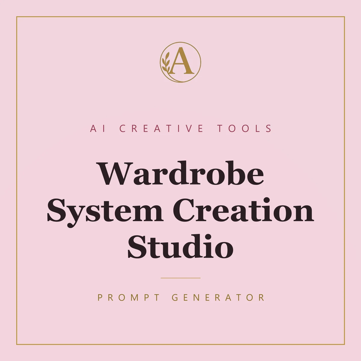 Wardrobe System Creation Studio