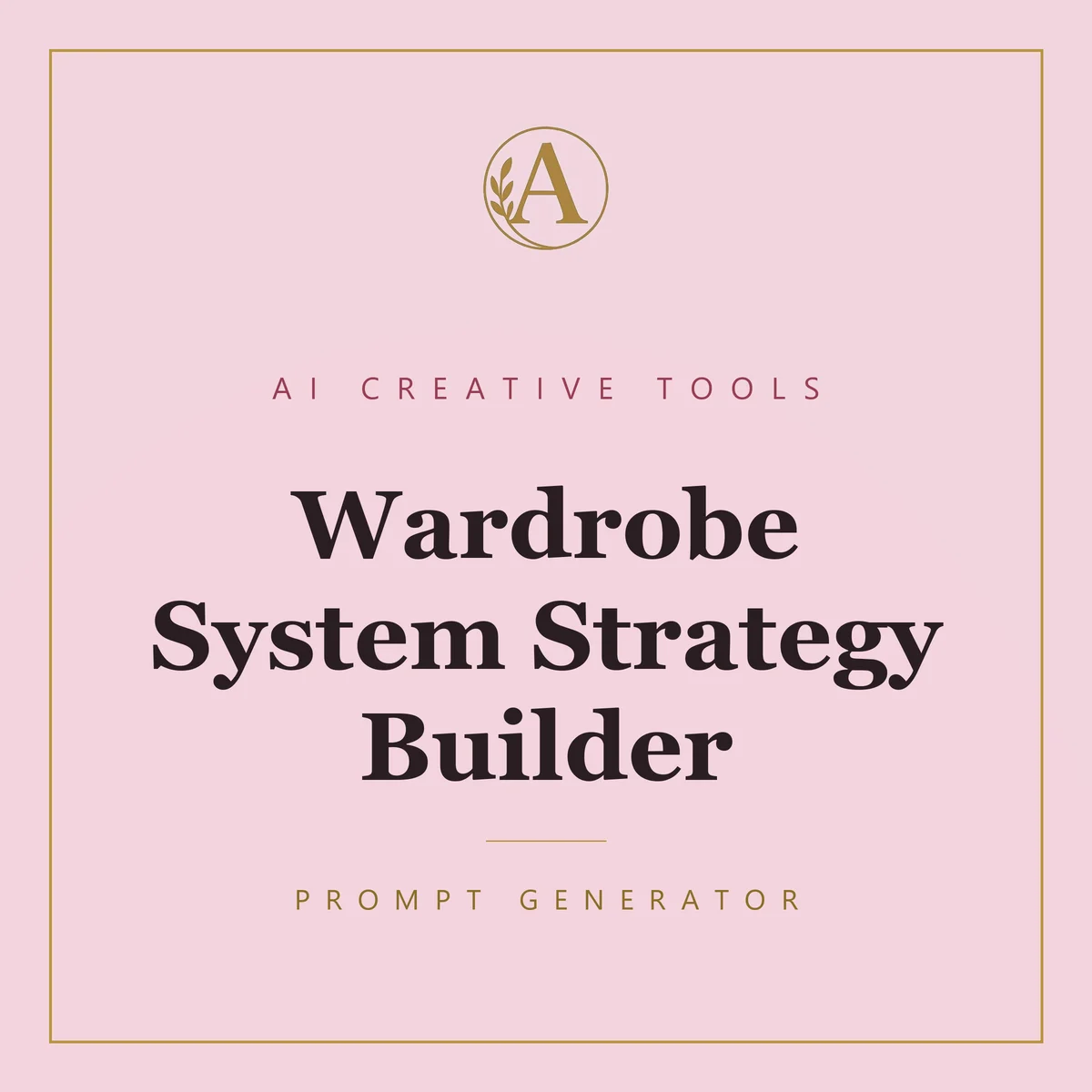 Wardrobe System Strategy Builder