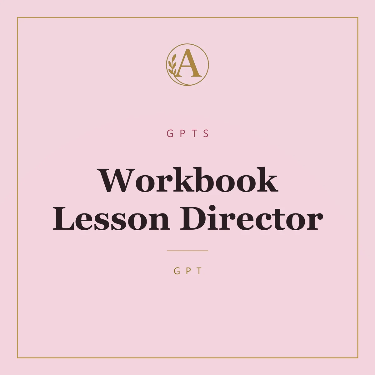 Workbook Lesson Director