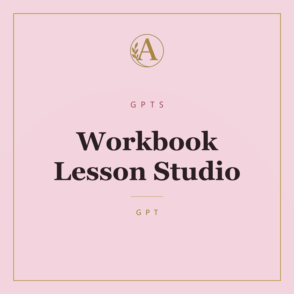 Workbook Lesson Studio