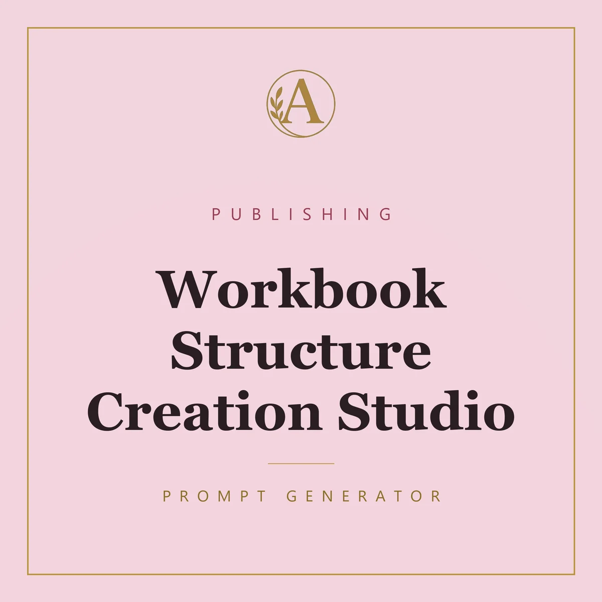 Workbook Structure Creation Studio