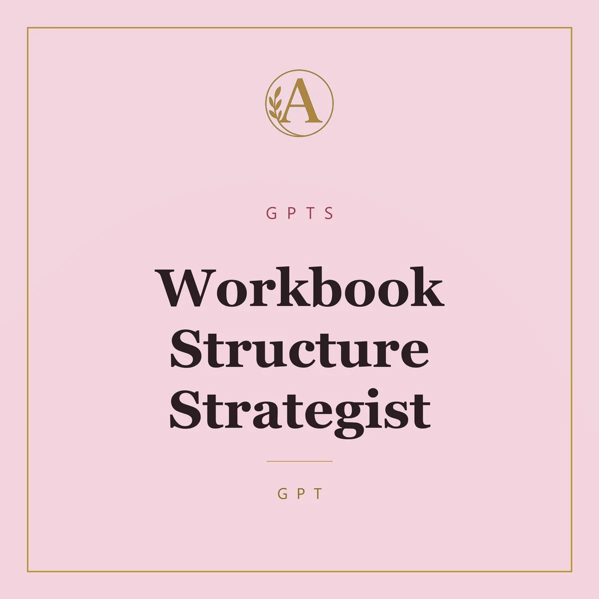Workbook Structure Strategist