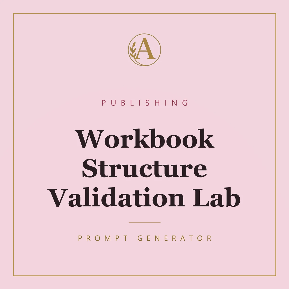 Workbook Structure Validation Lab