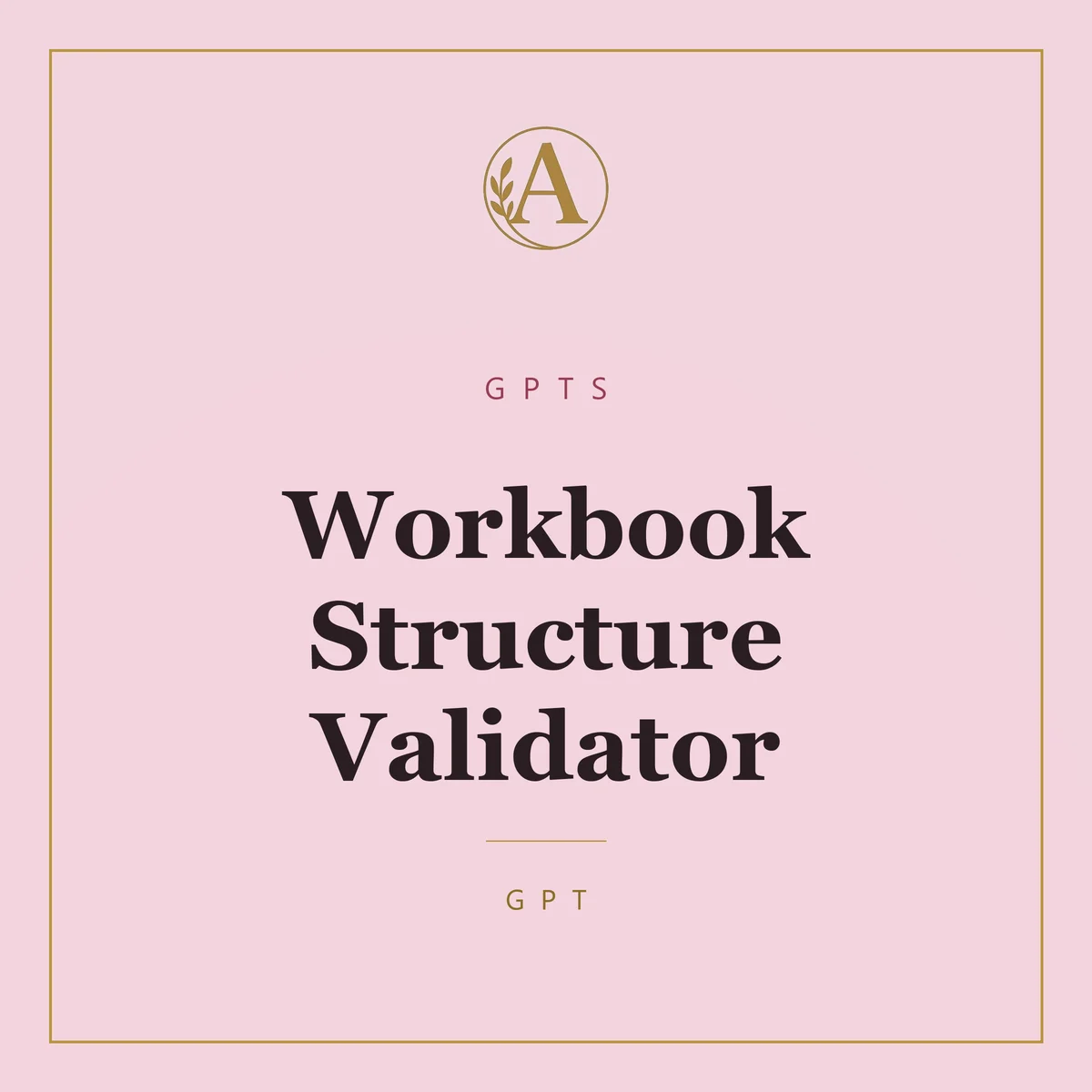 Workbook Structure Validator